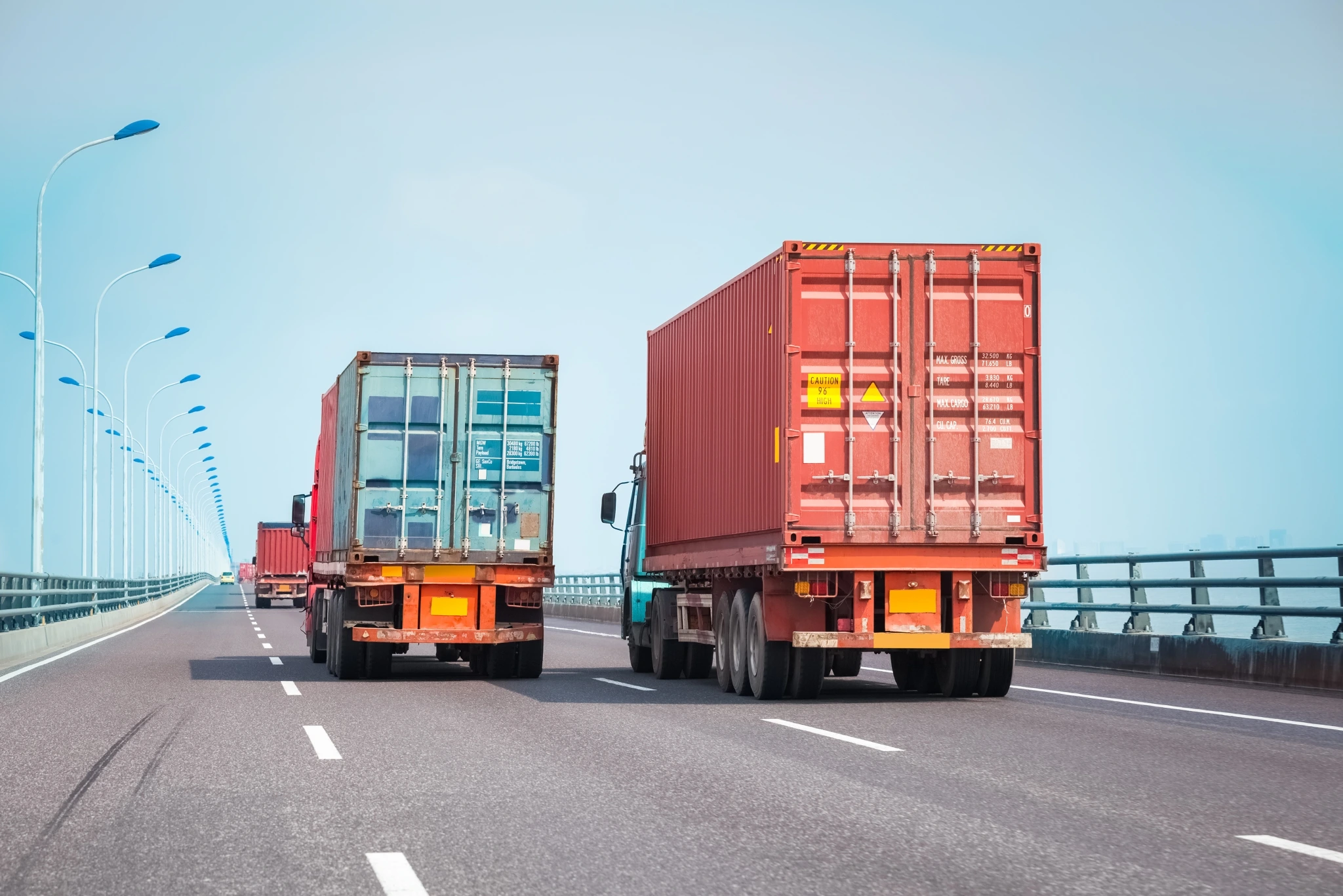 Intermodal transportation vehicle — Georgia trucking operations
