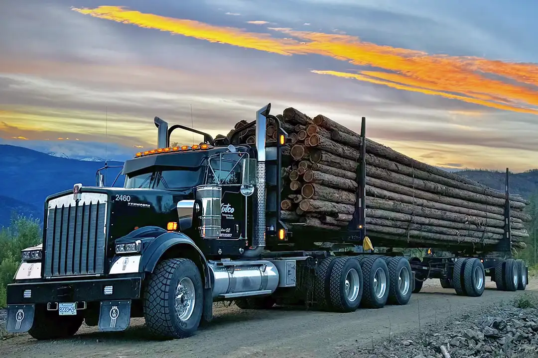 Log trucking — Montana trucking operations