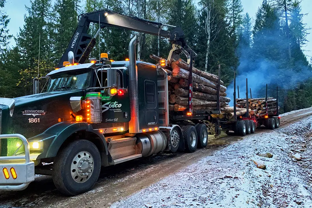 Log trucking — Vermont trucking operations